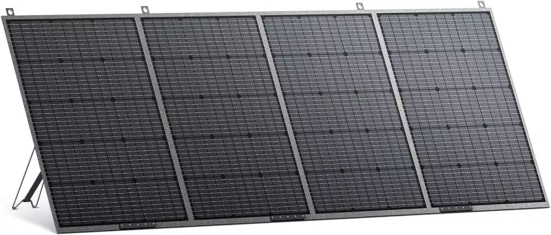 Portable solar panel for charging power stations and emergency energy needs